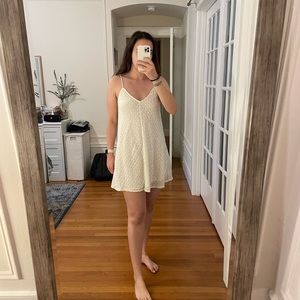 White Zara dress